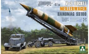 WWII German V-2 Rocket Transporter/Erector Meillerwagen+Hanomag SS100