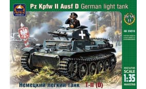 Немецкий легкий танк Pz. II ausf. D