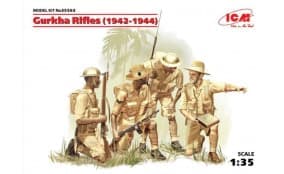 Gurkha Rifles (1944), (4 figures)