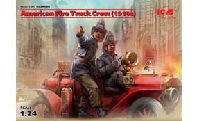 Экипаж американской пожарной машины (1910-е г.г.)