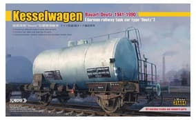 Немецкая железнодорожная цистерна Kesselwagen Bauart Deutz 1941-1990 (стандартный вариант)