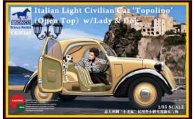 Italian Light Civilian Car (Open Top)